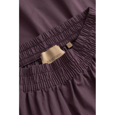 Rok 'Petula' GMTD poplin - plum purple