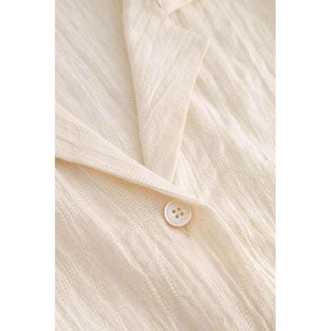 Bloesje 'Saskia' light jacquard - eggshell