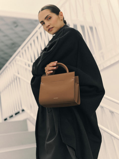 Reno handtas - cognac