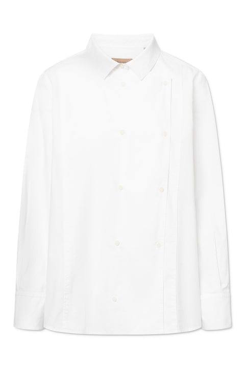 Sparrow Garment Dyed Poplin - White