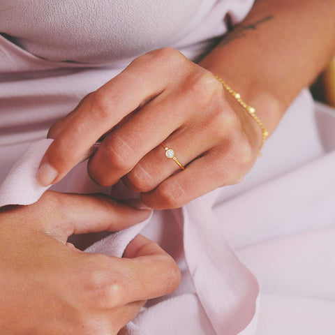 Ring Stella (massief 18k goud)