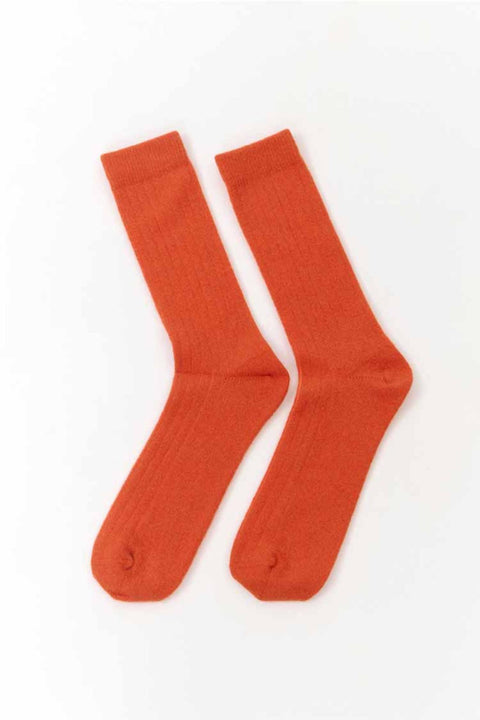 Lisos socks wool orange