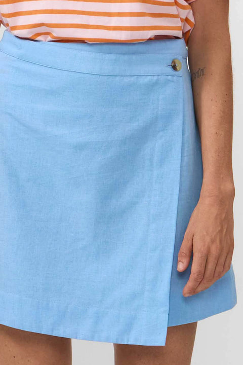Polo skirt - light blue