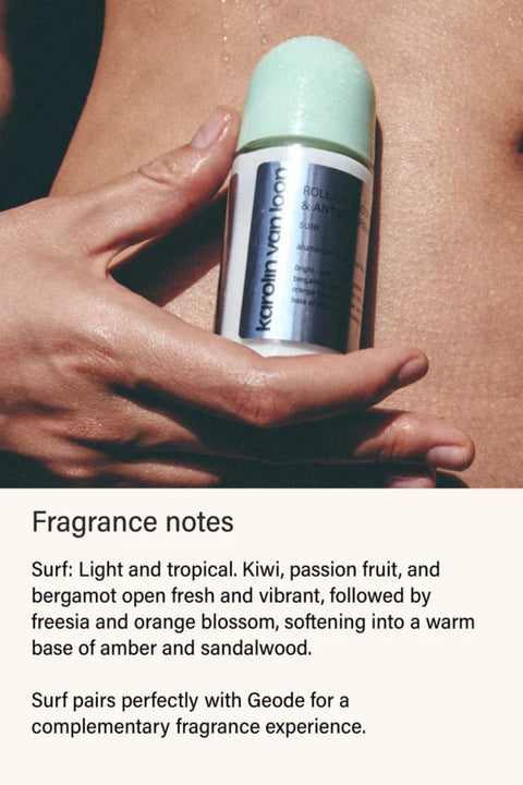 Surf deodorant - de favoriete anti-transpirant van Niels