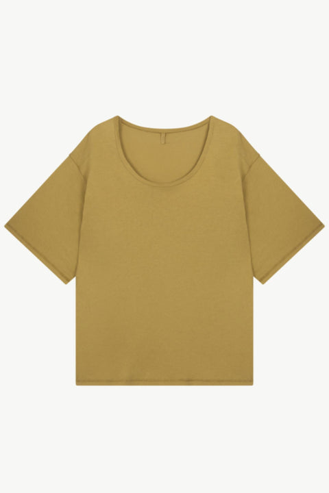 Shirt 'Beau' - mustard