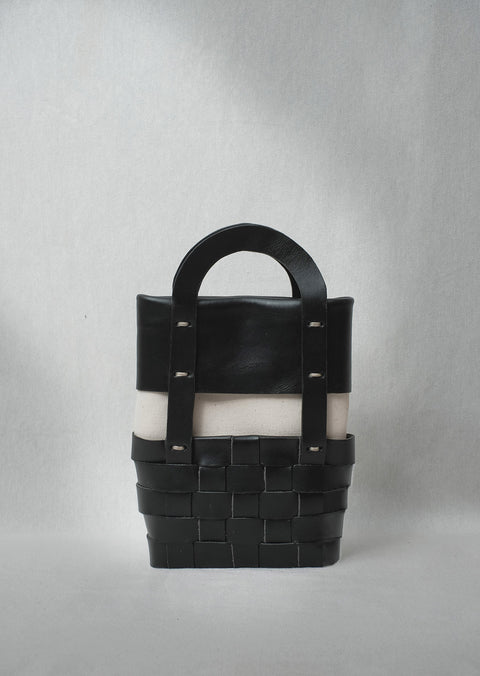 Mimbre bag - black (S)