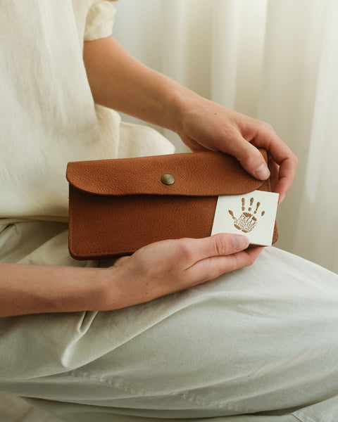 Terra wallet - marrone