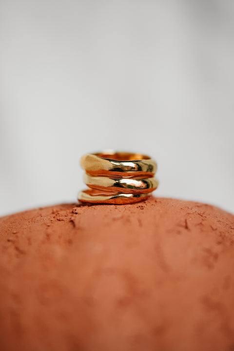 Ring Totem N° 3 (verguld)