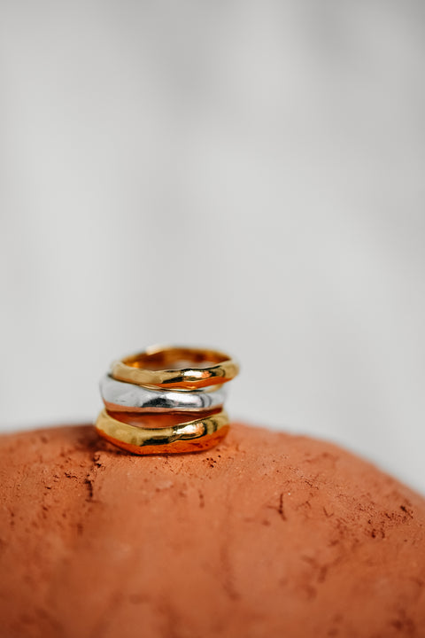 Ring Totem N° 3 (verguld)