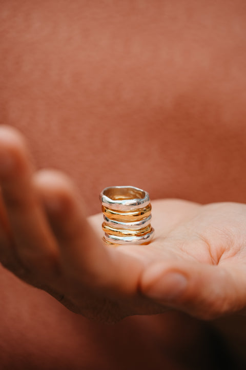 Ring Totem N° 3 (verguld)