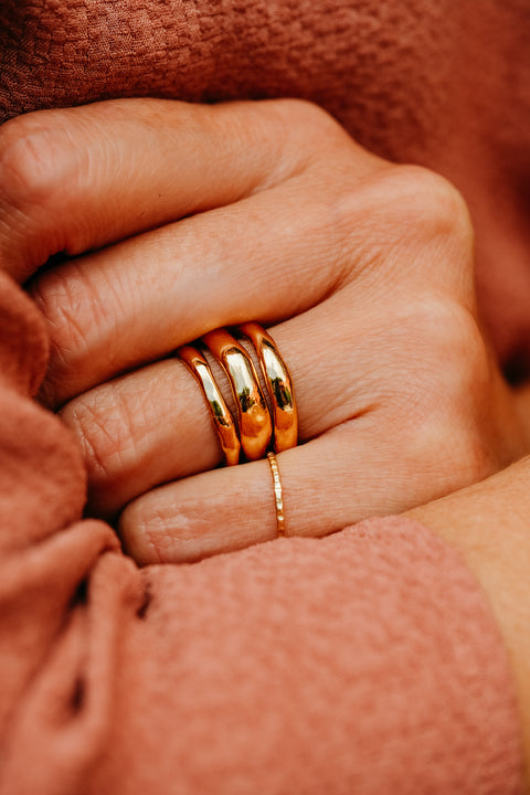 Ring Totem N° 3 (verguld)