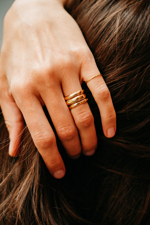 Ring Totem N° 3 (verguld)