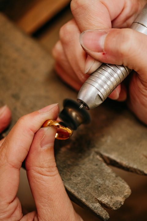 Ring Totem N° 3 (verguld)