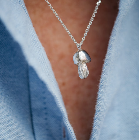 Halsketting 'Speelse Ziel' - zilver
