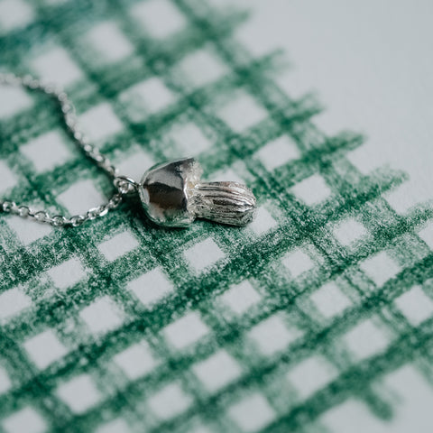 Halsketting 'Speelse Ziel' - zilver