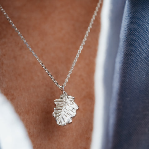 Halsketting 'Speelse Ziel' - zilver