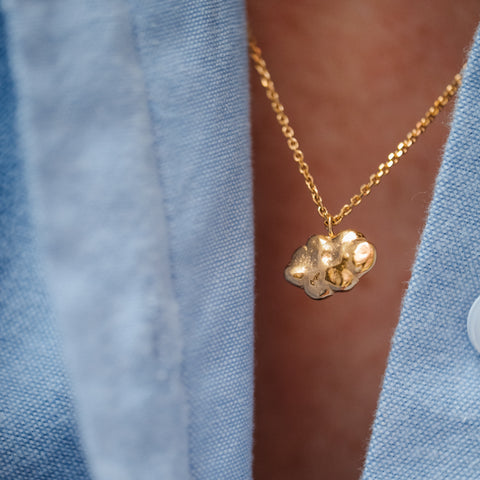 Extra hangertje 'Speelse Ziel' (zilver, verguld of massief)