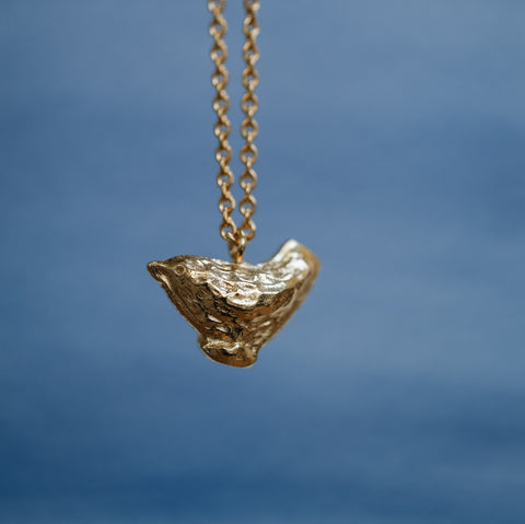 Extra hangertje 'Speelse Ziel' (zilver, verguld of massief)