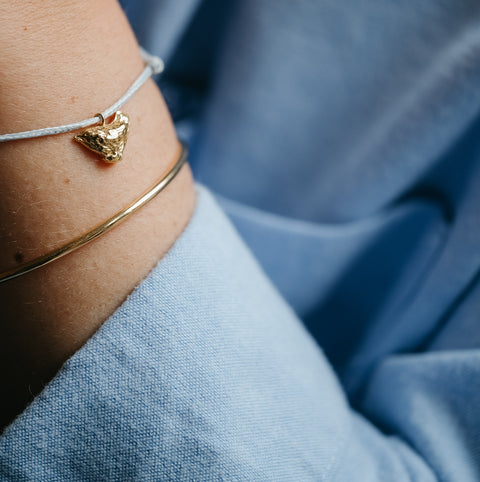 Armband 'Speelse Ziel' - verguld