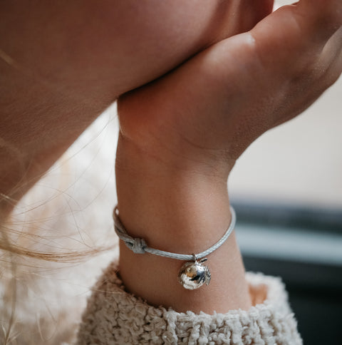 Armband 'Speelse Ziel' - zilver