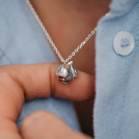 Extra hangertje 'Speelse Ziel' (zilver, verguld of massief)