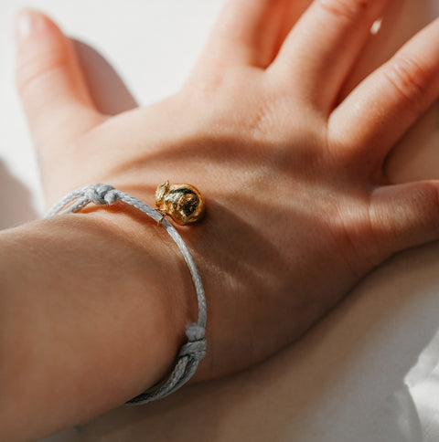 Armband 'Speelse Ziel' - verguld