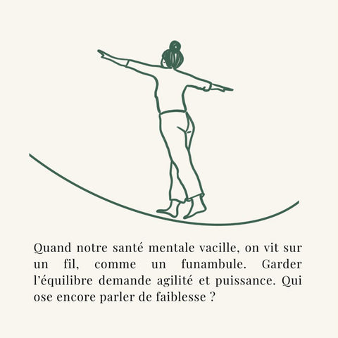 Halsketting "La funambule" (zilver)