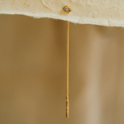 Eén oorring Prima Ballerina - 18k massief goud (pre-order)