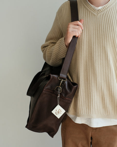 Travelbag medium - caffé (pre-order)
