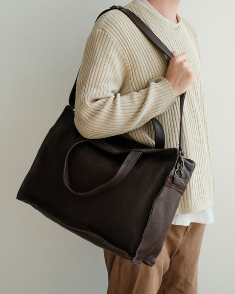 Travelbag medium - caffé (pre-order)