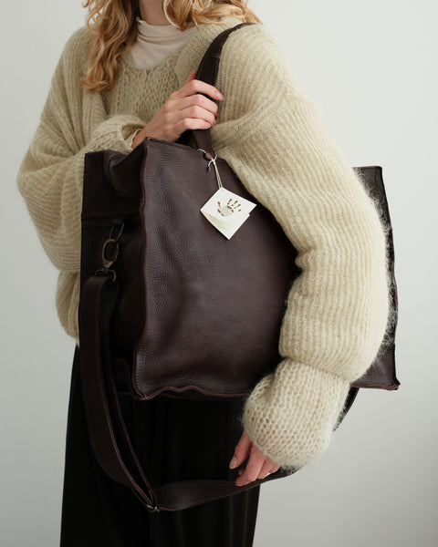 Travelbag medium - caffé (pre-order)