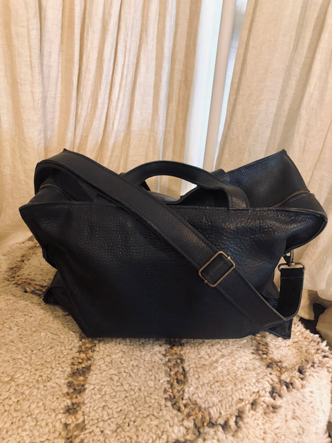 Travel bag medium - black