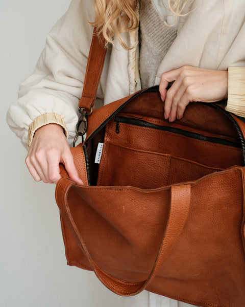 Travelbag small - marrone