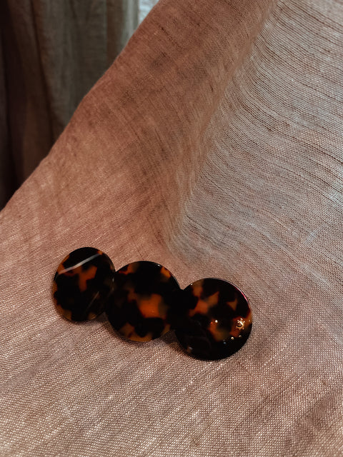 Haarclip Triplet Barrette - Tokyo Dark