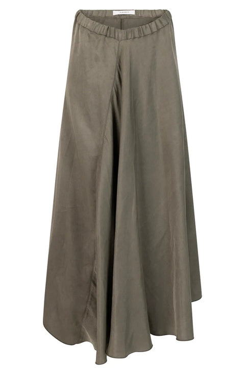 Zijdezachte rok - jade