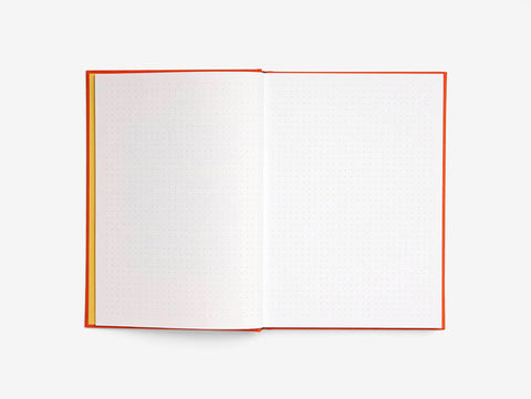 Linnen gebonden notitieboek 'Ideas'