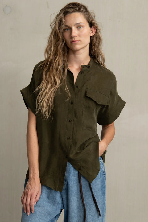 Bluma blouse moss