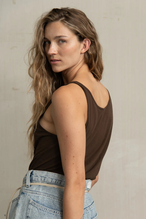 Top 'Brena' - khaki