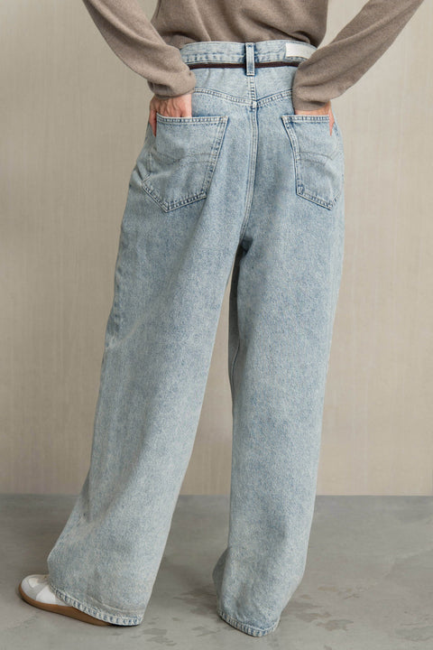 Daan bleached denim