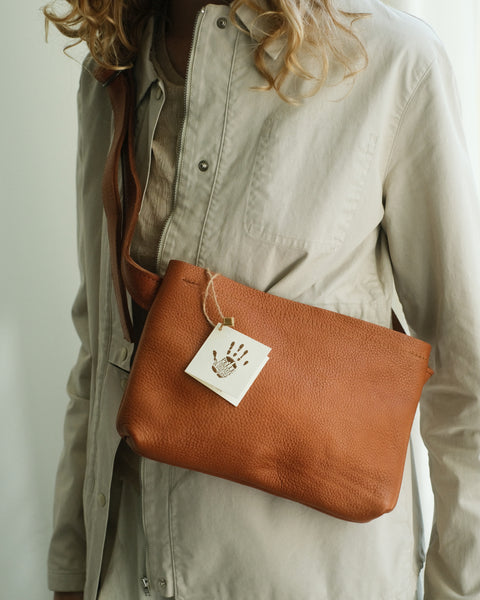 Waist bag - marrone