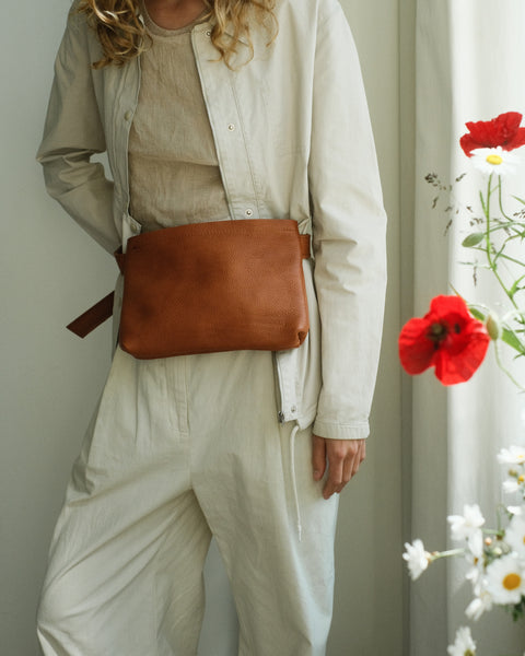 Waist bag - marrone