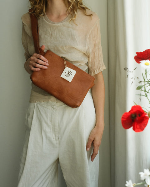 Waist bag - marrone