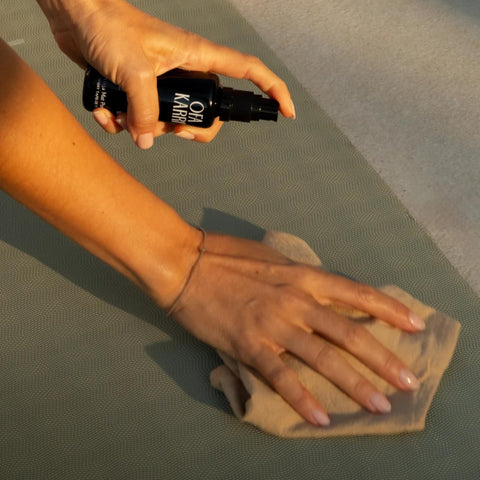 Yoga Mat purifer - reinigende spray voor je sportmat