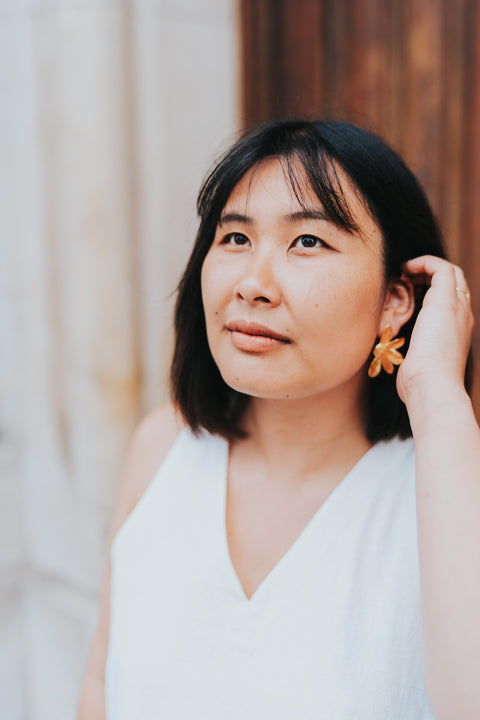 Oorringen Capucine (verguld)