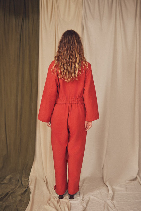 Jumpsuit - Rust