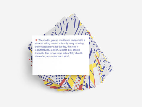 Confidence cards - hulpmiddel voor een positieve mentaliteit