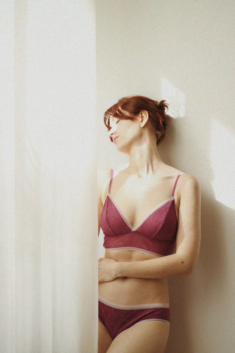 Coquette bra - magenta (laatste small)