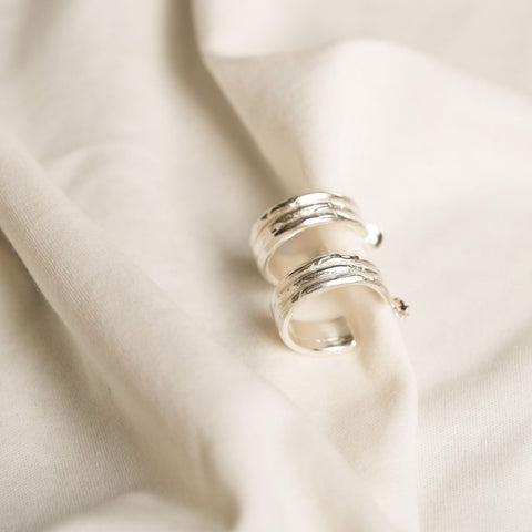 Creolen Salma (zilver)