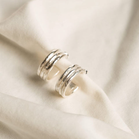 Creolen Salma (zilver)