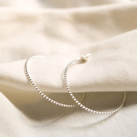Creolen Yasmin (zilver)